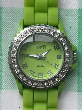 Golden Classic Green Dial And Band Women’s Quartz Watch